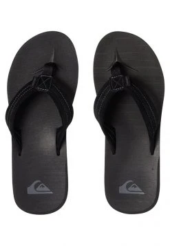 Wholesale 👏 Quiksilver CARVER - T-bar 🩴 Sandals - Solid Black 🤩 -Quiksilver shop a48a637c4fc24c97896323cf13ba55be