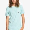 Best deal 😉 Quiksilver SUB MISSION - Basic T-shirt - Light Blue ✨ -Quiksilver shop a5685767db3b40ba9e65fb5acd6e25ee