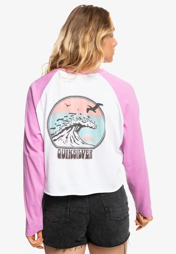 Budget π Quiksilver Long Sleeved Top - Violet β 5 Budget π Quiksilver Long Sleeved Top - Violet β - Image 3