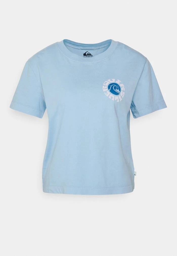 Discount π Quiksilver CROP TEE MINERAL - Print T-shirt - Blue Dusk β 6 Discount π Quiksilver CROP TEE MINERAL - Print T-shirt - Blue Dusk β - Image 4