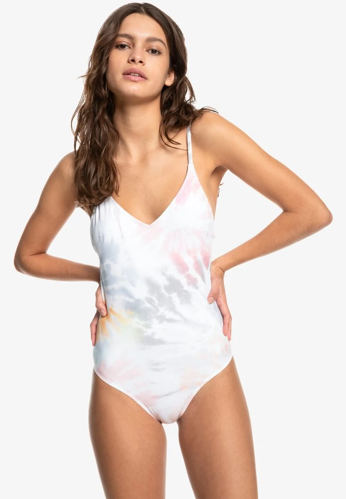 Hot Sale π Quiksilver CLASSIC - π©± Swimsuit - Tie Dye White π₯° 3 Hot Sale π Quiksilver CLASSIC - π©± Swimsuit - Tie Dye White π₯°