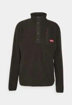 Outlet 😀 Quiksilver NO DESTINATION HALF SNAP - Fleece Jumper - Phantom 🛒 -Quiksilver shop aa74c699e9a74ca485890dca69bfb7bd