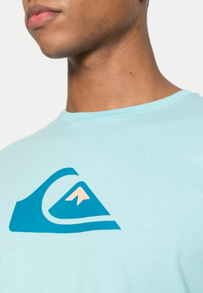Budget π€© Quiksilver COMP LOGO - Print T-shirt - Blue β 7 Budget π€© Quiksilver COMP LOGO - Print T-shirt - Blue β - Image 5