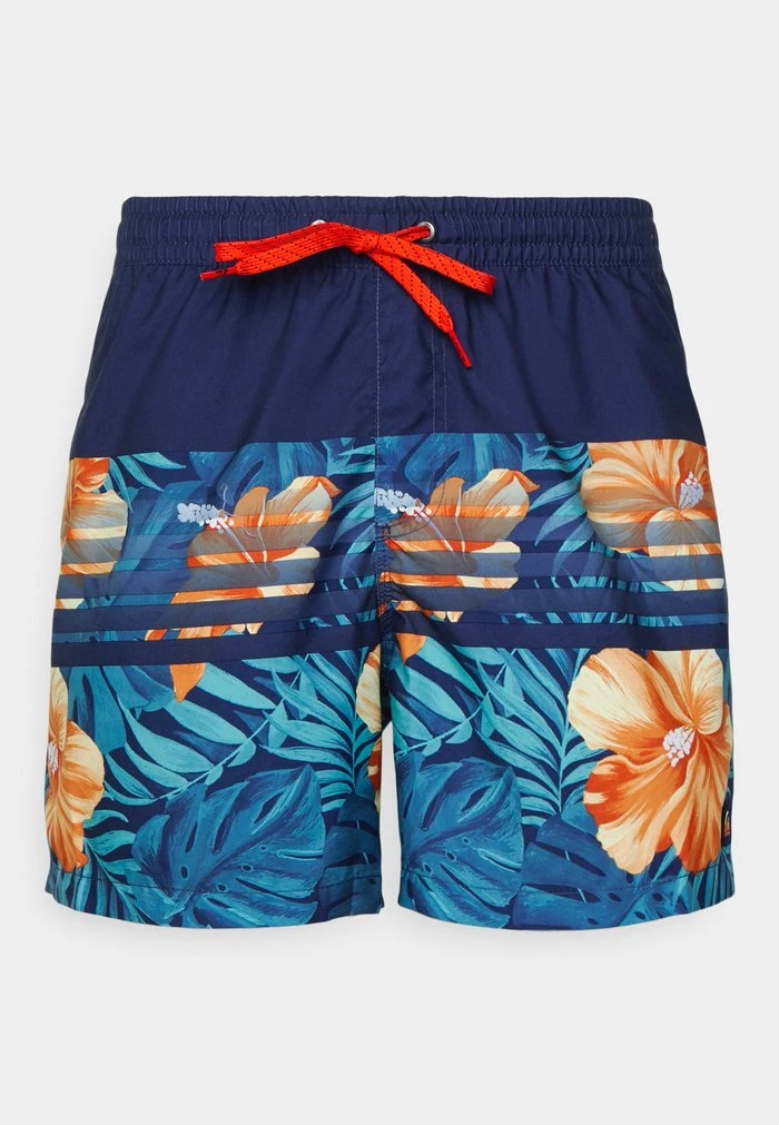 Buy π Quiksilver EVERYDAY FLORAL STRIPE - Swimming Shorts - Navy Blazer π 5 Buy π Quiksilver EVERYDAY FLORAL STRIPE - Swimming Shorts - Navy Blazer π - Image 3