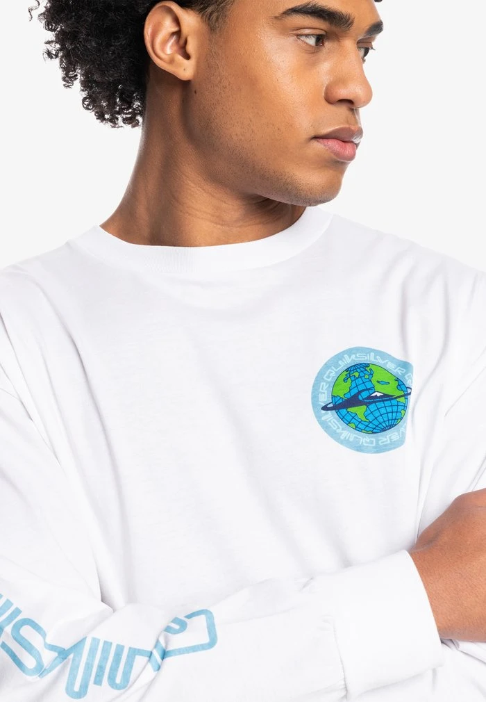 Buy π Quiksilver OCEAN - Long Sleeved Top - White 𧨠6 Buy π Quiksilver OCEAN - Long Sleeved Top - White 𧨠- Image 4