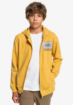 Discount 💯 Quiksilver RADICAL ROOTS - Zip-up Sweatshirt - Rattan ⭐