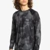 Best reviews of ✨ Quiksilver TRAINING TIE-DYE - Long Sleeved Top - Black High Attitude Tie Dye ✨