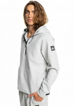 Budget 👏 Quiksilver STEP OFF - Hoodie - Light Grey Heather ✔️ -Quiksilver shop ae4a817f360447c5917d9534d7322dc7
