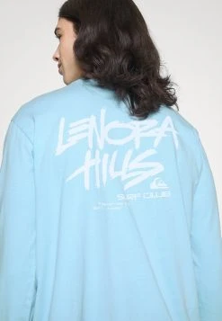 Budget 😉 Quiksilver STRANGER THINGS LENORA HILLS SURF CLUB - Long Sleeved Top - Airy Blue 🎉 -Quiksilver shop af41fef4fcd74044be527ee5d7ad07b6