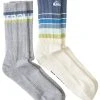 Coupon 😍 Quiksilver 2 PACK - 🧦 Socks - Ivory Heather 🌟 -Quiksilver shop af4d2ae310574484870082a2c6cfc10b