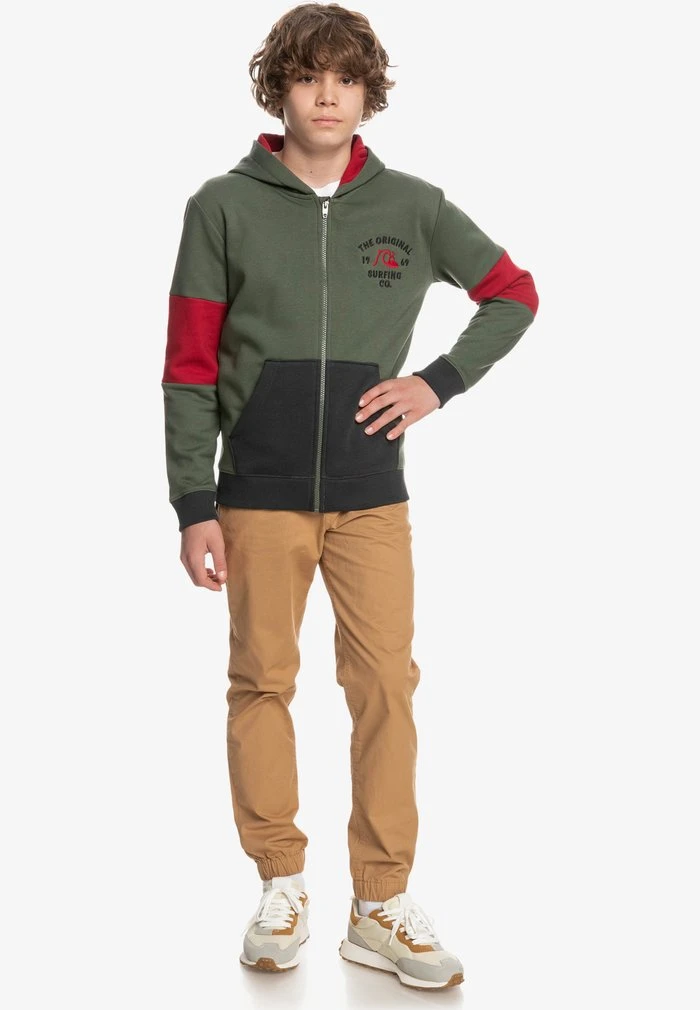 Buy ❤️ Quiksilver Zip-up Sweatshirt - Thyme ✨ 4 Buy ❤️ Quiksilver Zip-up Sweatshirt - Thyme ✨ - Image 2