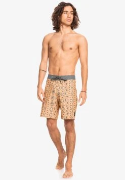 Best Sale 👍 Quiksilver HEMPSTRETCH - Swimming Shorts - Ochre ❤️
