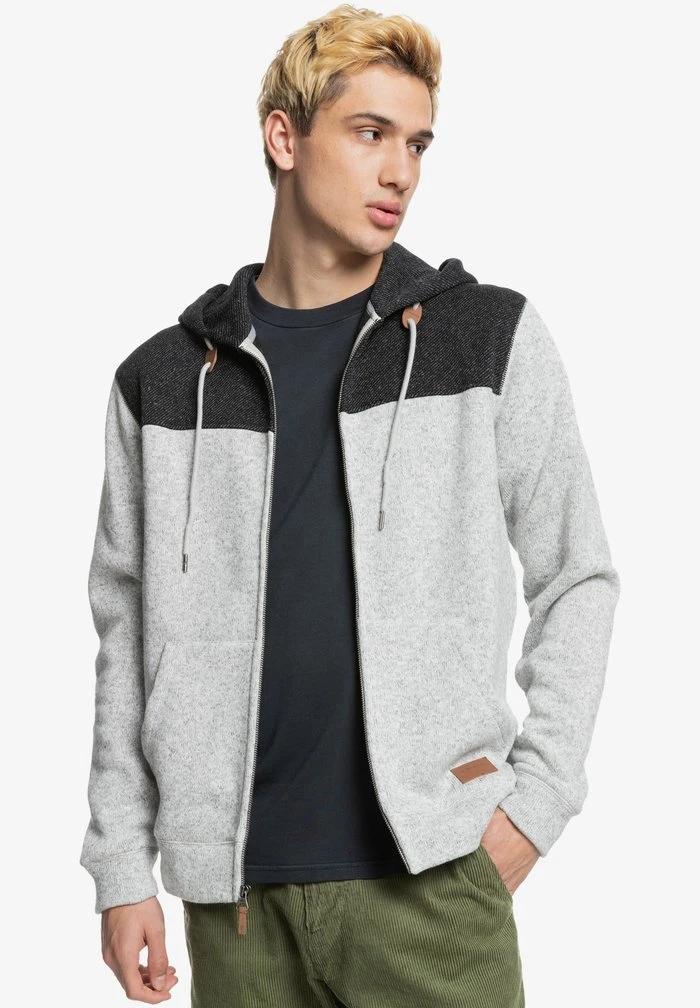 Deals π Quiksilver KELLER - Hoodie - Light Grey Heather π 3 Deals π Quiksilver KELLER - Hoodie - Light Grey Heather π