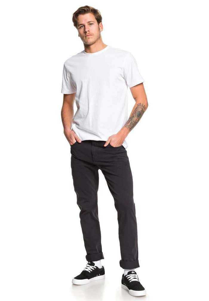 Outlet π₯ Quiksilver KRANDY - Trousers - Black π 4 Outlet π₯ Quiksilver KRANDY - Trousers - Black π - Image 2