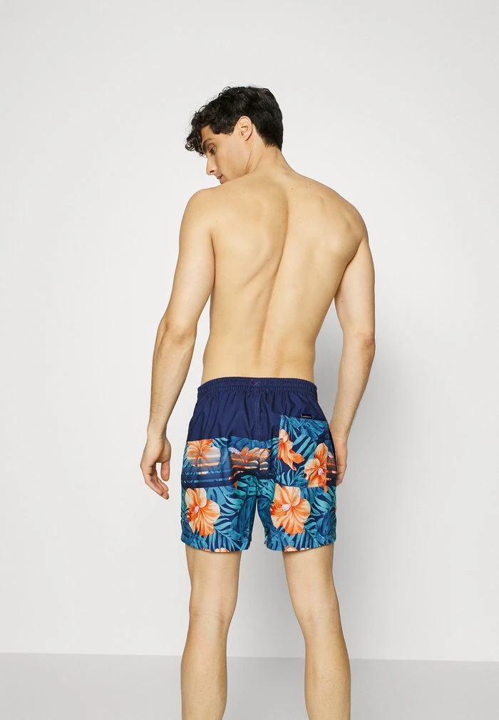 Buy π Quiksilver EVERYDAY FLORAL STRIPE - Swimming Shorts - Navy Blazer π 4 Buy π Quiksilver EVERYDAY FLORAL STRIPE - Swimming Shorts - Navy Blazer π - Image 2