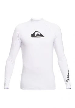 Best deal βοΈ Quiksilver ALL TIME YOUTH - Rash Vest - White β€οΈ