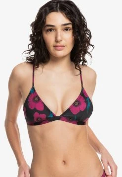 Best Sale 🔔 Quiksilver 👙 Bikini Top - Rough Dimond New Art Black 😉 -Quiksilver shop b79e0daf6c49483fb46eb63face63218