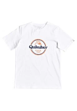 Buy 🤩 Quiksilver WORDS REMAIN - Print T-shirt - White 🌟