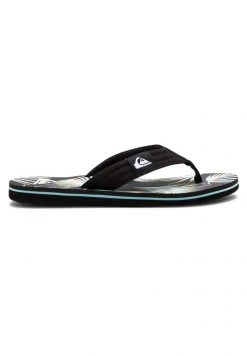 Buy 👏 Quiksilver MOLOKAI LAYBACK - T-bar 🩴 Sandals - Grey 🎉 -Quiksilver shop b8973c28049f454d948027d7f178931b