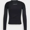 Discount ⌛ Quiksilver SESSIONS - Rash Vest - Black 👏