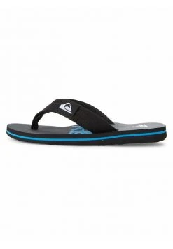 Best Pirce 🎁 Quiksilver MOLOKAI LAYBACK - T-bar 🩴 Sandals - Black ✨