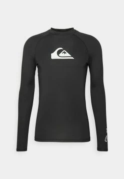 Discount 😀 Quiksilver ALLTIME M SURF - Rash Vest - Black 😉