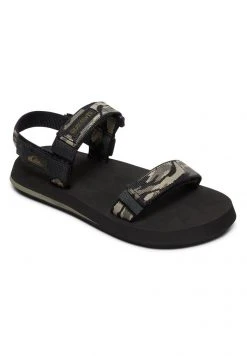 Promo π Quiksilver MONKEY CAGED - Walking π©΄ Sandals - Green/black/green π₯°