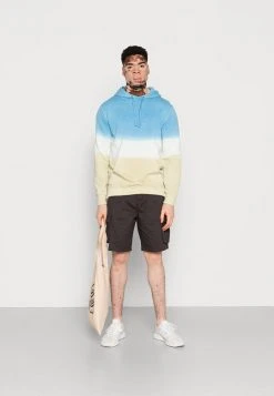 New 🤩 Quiksilver OMBRE DYE HOOD - Hoodie - Airy Blue 🎉 -Quiksilver shop bed49710678c4d14806d5facd2f15a7f