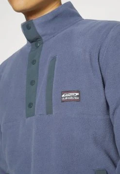New 🛒 Quiksilver NO DESTINATION - Fleece Jumper - Blue Indigo 🔔 -Quiksilver shop beebcda718a142e4830c160a082c7a1e