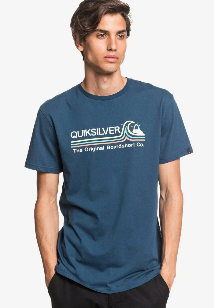 Outlet π Quiksilver STONE COLD CLASSIC - Print T-shirt - Majolica Blue β€οΈ 3 Outlet π Quiksilver STONE COLD CLASSIC - Print T-shirt - Majolica Blue β€οΈ
