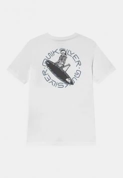 Discount 👍 Quiksilver HELLS YEAH SS YTH - Print T-shirt - White 🌟 -Quiksilver shop c0b89689b8d74f63b7f94d46c9723ee8