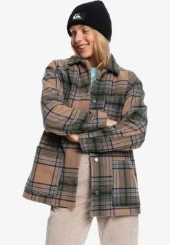 Coupon 🥰 Quiksilver Short 🧥 Coat - Beige ⭐ -Quiksilver shop c1bb26a7de9e4ea4baa6252082ba6e10