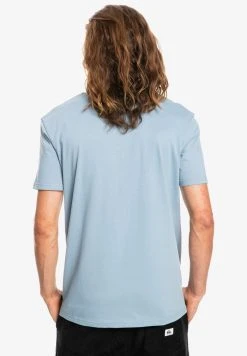 Cheapest ✨ Quiksilver RESIN TINT - Print T-shirt - Faded Denim 👍 -Quiksilver shop c30572f601ba4532a54f27c7f46dbc2c