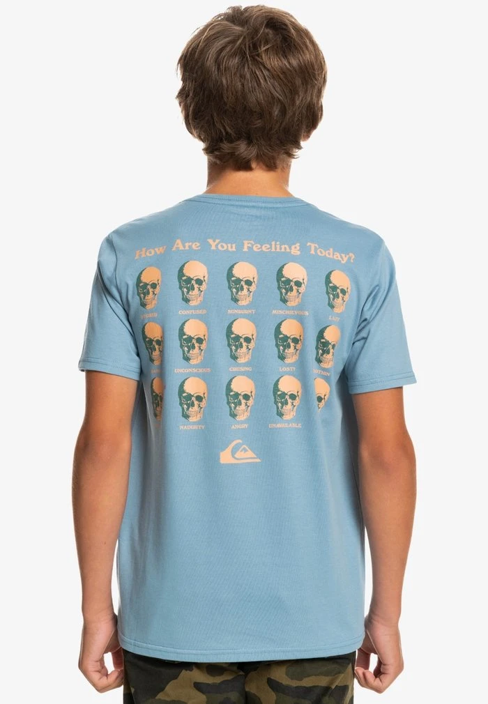 Cheapest π Quiksilver HOW ARE YOU FEELING - Print T-shirt - Faded Denim π₯ 5 Cheapest π Quiksilver HOW ARE YOU FEELING - Print T-shirt - Faded Denim π₯ - Image 3