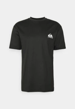 Hot Sale π― Quiksilver COMP LOGO SURF SS - Print T-shirt - Black π―
