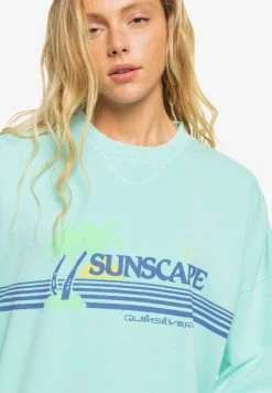 Buy 🎁 Quiksilver Sweatshirt - Aqua Sky 🔔 -Quiksilver shop c4f63fa3a8444b11b2b0e903a098419a