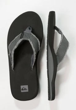 Discount 🔥 Quiksilver MONKEY ABYSS - T-bar 🩴 Sandals - Grey/black/brown ⭐ -Quiksilver shop c5af8280e2014ab59d8a33aa67e396f7