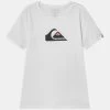 Best Sale 😀 Quiksilver LOGO - Print T-shirt - White 💯 -Quiksilver shop c817f3a5c2454be2b3442980a2f665f9