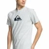 Deals 🥰 Quiksilver COMP LOGO - Print T-shirt - Athletic Heather 🤩 -Quiksilver shop ca7685012e9b40cd9eb6303dc7290184