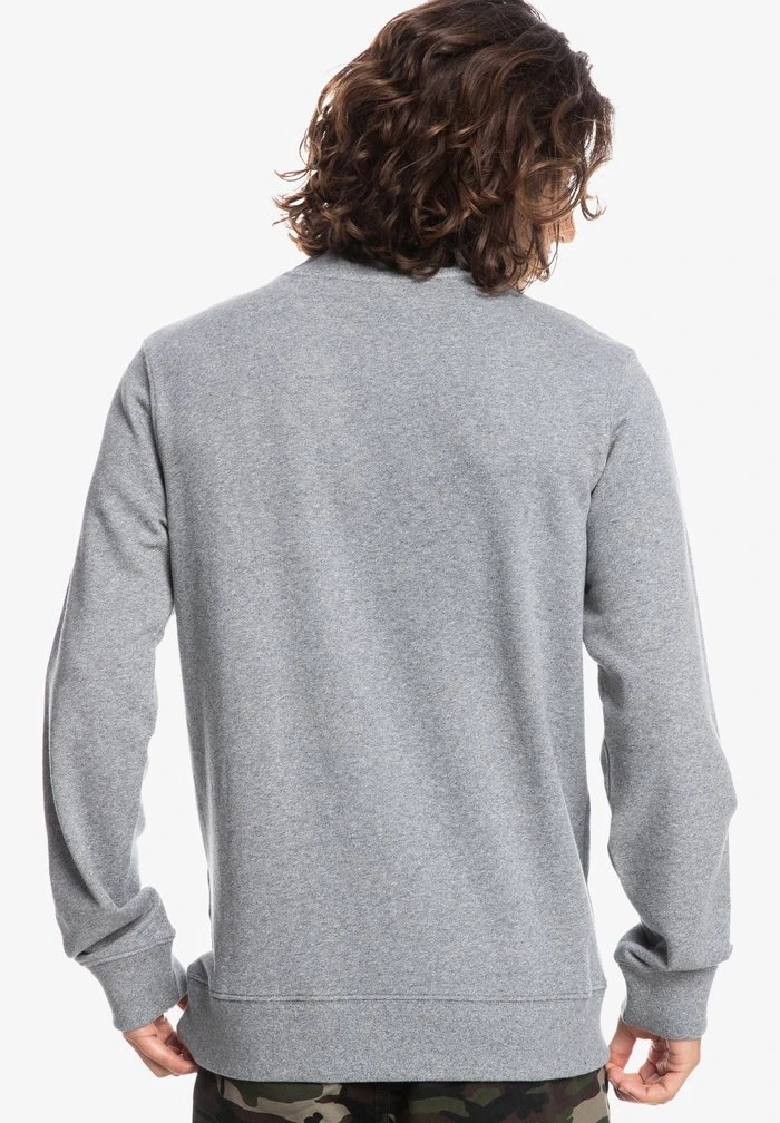 Best Sale π Quiksilver Sweatshirt - Light Grey Heather β 4 Best Sale π Quiksilver Sweatshirt - Light Grey Heather β - Image 2
