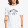 Wholesale ✨ Quiksilver SCRIPT - Print T-shirt - White ✨ -Quiksilver shop cb32ebabc59a42dea24ec1fef917f4e9