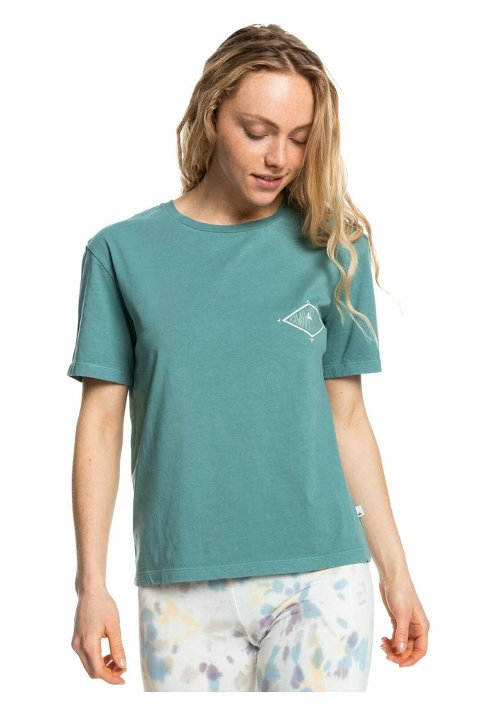 New π― Quiksilver STANDARD - Print T-shirt - Sea Pine π 3 New π― Quiksilver STANDARD - Print T-shirt - Sea Pine π