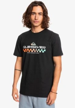 Best reviews of ✔️ Quiksilver SCRIPTED GAME - Print T-shirt - Black 🛒