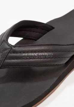 Coupon 👏 Quiksilver CARVER - T-bar 🩴 Sandals - Black 😉 -Quiksilver shop cd83363163694046b3c943102defca76