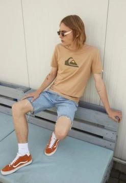 Coupon 🔥 Quiksilver COMP LOGO - Print T-shirt - Tannin 🔔 -Quiksilver shop cdeef6a5a40b43da8b7a5e45ab5f0142