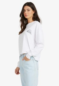 Buy 🌟 Quiksilver Long Sleeved Top - White ✨ -Quiksilver shop ce465df499e24bc8a39fed24baaf15a6