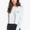 Buy 🌟 Quiksilver Long Sleeved Top - White ✨ -Quiksilver shop cf83b0a2805b40d2a9994580e58eb0e9