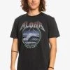 Promo 🧨 Quiksilver ROCK WAVES - Print T-shirt - Black 😍 -Quiksilver shop d09a4dbe15114c45860ae6411a09f932