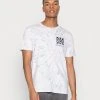 Buy ⌛ Quiksilver PEACEFUL LIFE - Print T-shirt - Lilac Marble 👏 -Quiksilver shop d0b15664ed6446838cd22b6a2439a0df