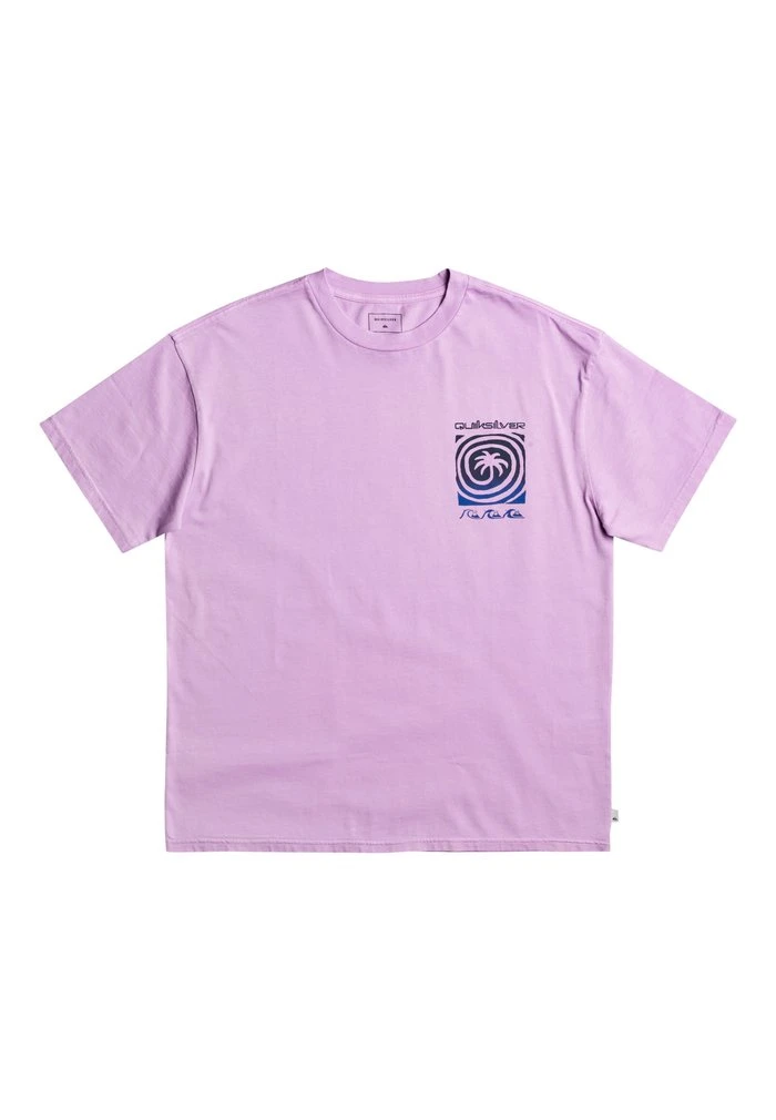 Budget βοΈ Quiksilver Print T-shirt - Lavender π 6 Budget βοΈ Quiksilver Print T-shirt - Lavender π - Image 4